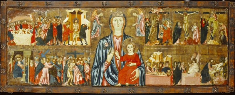 Dossale with Passion Scenes